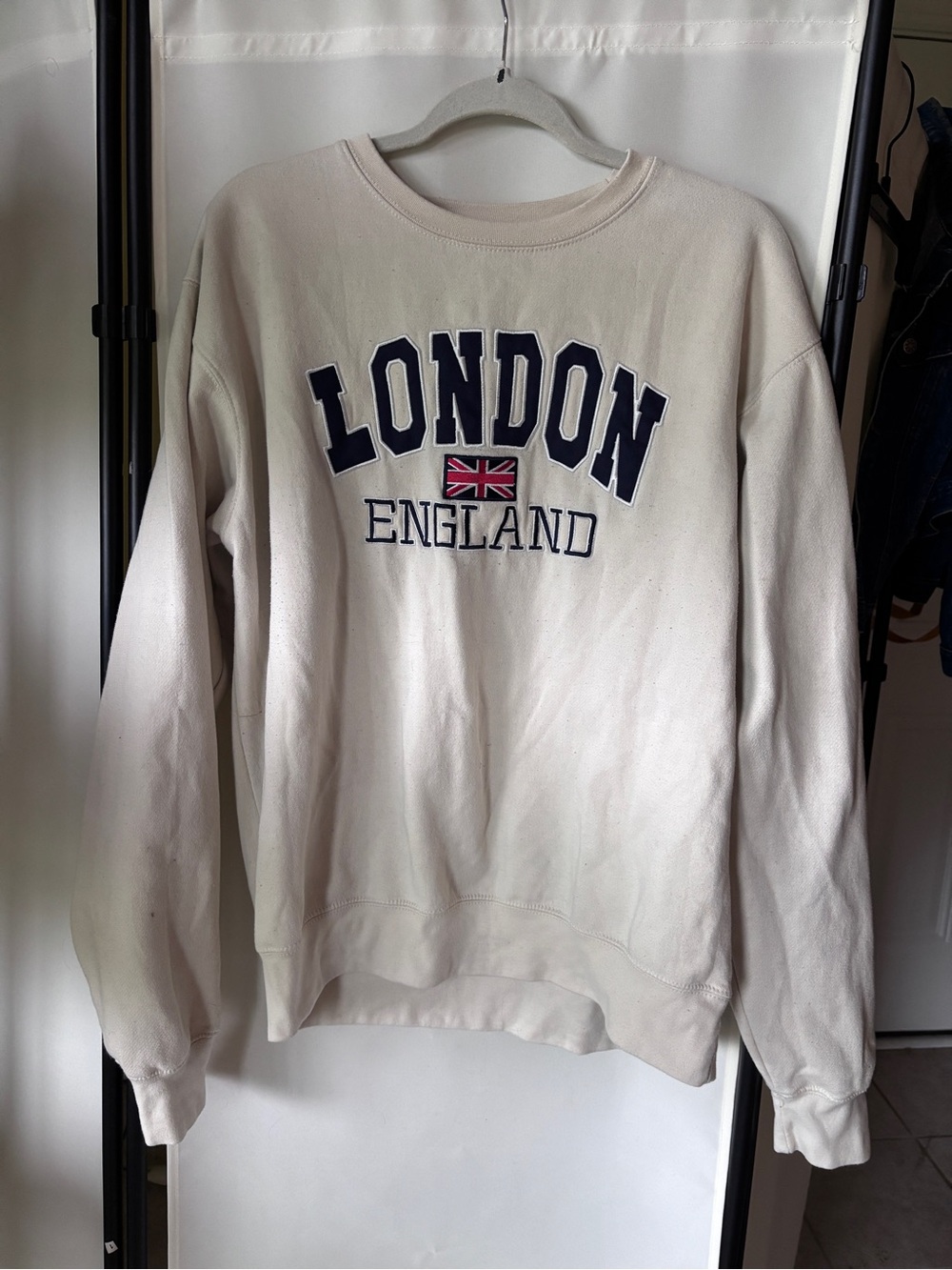 Cream London England Graphic Crewneck Sweatshirt
